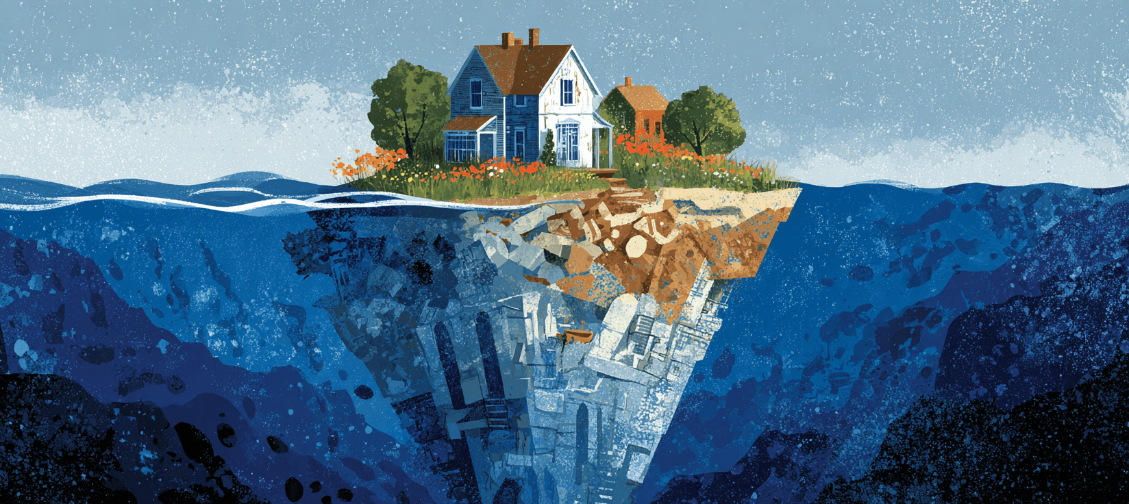 Same Flood, Same Vote, One Town Still in the Floodplain